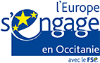 logo l'Europe s'engage en Occitanie